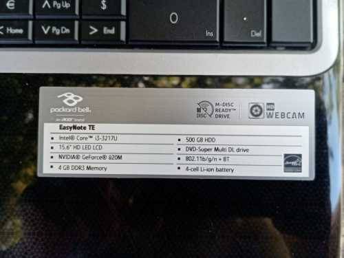 *WEEKEND SPECIAL** LIKE NEW**PACKARD BELL LAPTOP** I3/4GB RAM/500GB HD/WINDOWS 10