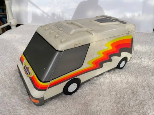 Micro Machines Super Van City Fold Out Playset and Cars