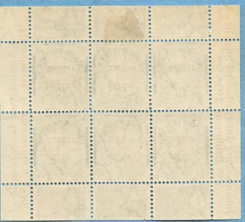 RSA 1936, 2 Nov JIPEX 1936 Overprint Sheet of 6 Mint Stamps, CV R 130.00 View scans