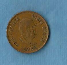 South  Africa. 1982,  1 Cent Coin   R12.00    View scans