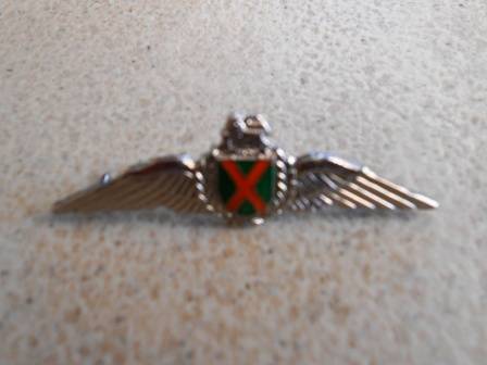 SAAF Commando Pilots Mess dress Wing