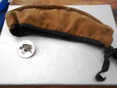 Original 31 Battalion Bonnie - With Restrike Cap Badge *** Bonnie is very hard to find ***