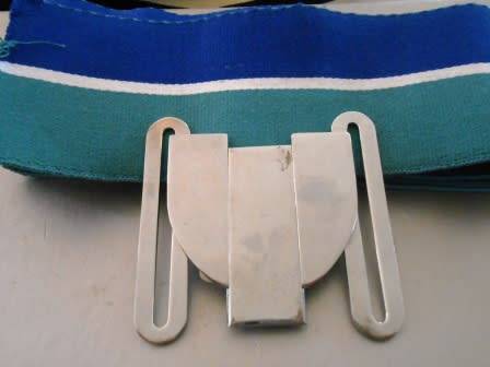 Rhodesian Psychological Warfare Belt Buckle and Belting