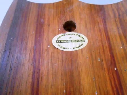 Rhodesian Operation Hurricane Plaque