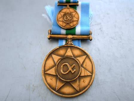 Unitas Medal Set (Full size and Miniature )
