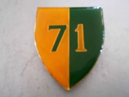 71 Motorized Brigade Shoulder Flash