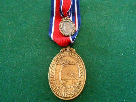 John Chard Medal Set - Full Size and Miniature