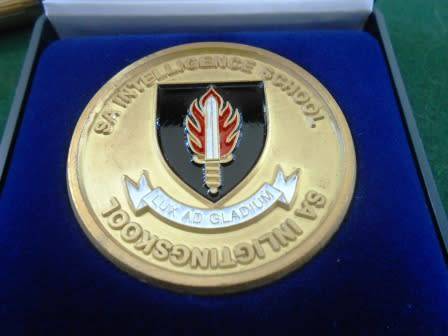 SA Intelligence School Medallion