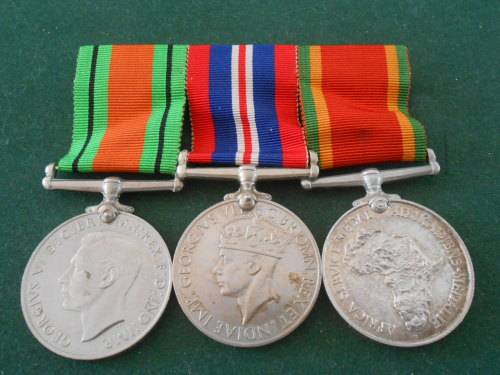 WWII Mounted Medal Group