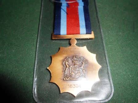 Military Merit Medal Set (Full Size and Miniature)