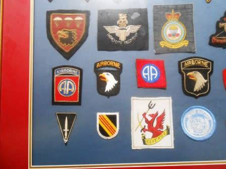 Set of Parachute Wings & Badges