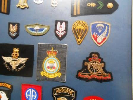 Set of Parachute Wings & Badges
