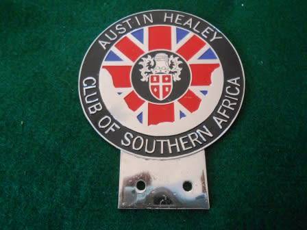 Austin Healey Car Club Badge