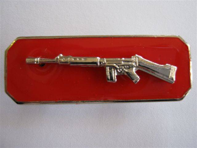 Silver type "Skiet balkie" Marksman badge - Sadf
