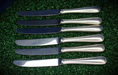 6 HEBB Tradition Stainless Steel Quality Knifes -Germany 208mm