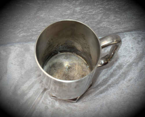 Vintage plated Chamber of Mines Witwatersrand Prevention of Accidents Committee MUG