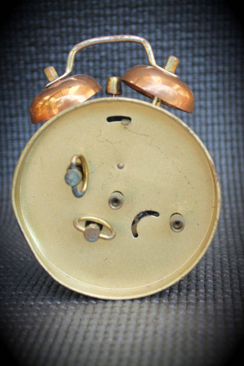 Vintage Two Bell Presta German alarm Clock- NOT WORKING- West Germany