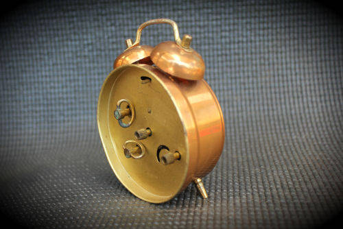 Vintage Two Bell Presta German alarm Clock- NOT WORKING- West Germany