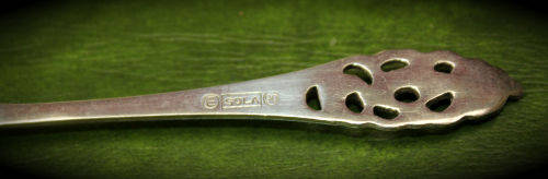 Antique Zola Silver Plated spoon set Hall Marked E Zola 90 (90g Silver) Nederland in origanal box