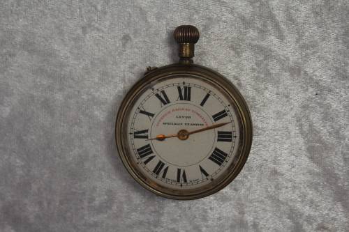 Vintage Swiss Made Superior Railway Timekeeper Pocket Watch -for spares or repairs -not working