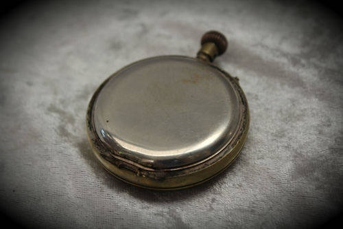 Vintage Swiss Made Superior Railway Timekeeper Pocket Watch -for spares or repairs -not working