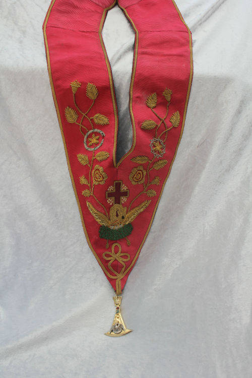 Masonic regalia Masonic collar with Jewel