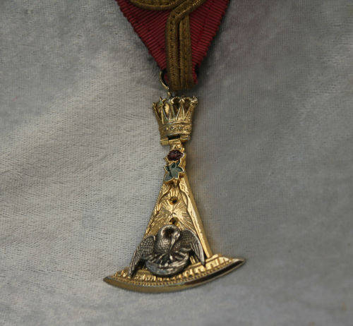 Masonic regalia Masonic collar with Jewel