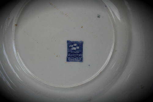 Vintage Blue and White Copeland Grindley Plate England 255mm