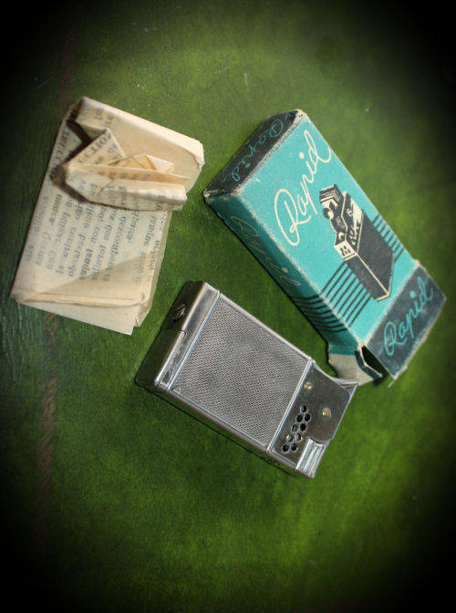 Vintage Rapid  Gas Lighter -in Box - never been used - needs Gas