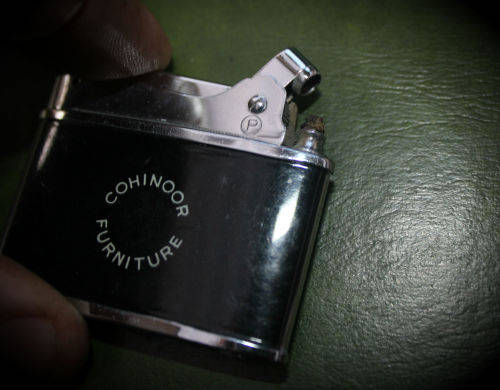 Vintage Penquin High Quality Super Lative Automatic Lighter No.18250 Branded Cohinoor Furniture