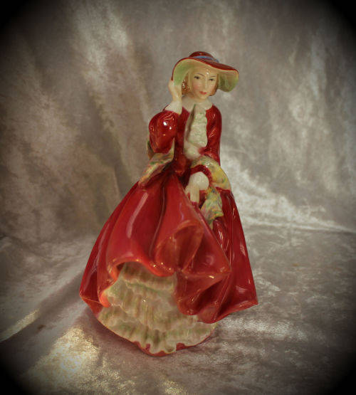 Vintage Royal Doulton Doll "Top O'The Hill Copr 1937 HN1834 190x137mm