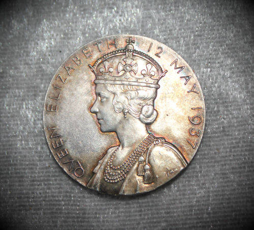 Commemorative issue- King Edward 8 coronation 12th May 1937 SILVER MEDAL