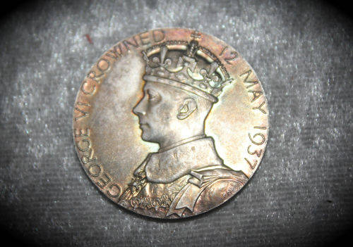 Commemorative issue- King Edward 8 coronation 12th May 1937 SILVER MEDAL