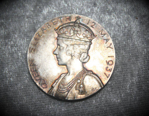 Commemorative issue- King Edward 8 coronation 12th May 1937 SILVER MEDAL
