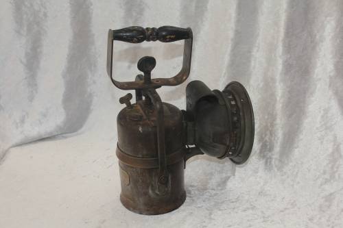 Antique -SOUTH AFRICAN RAILWAYS-SAR-FORmERI- Sodium Carbide Lamp