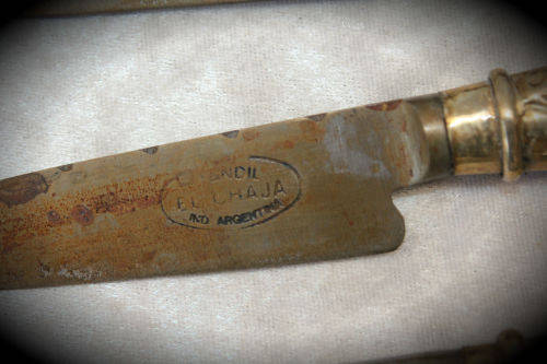 4 Vintage Tandil El Chaja Gaucho boot Daggers Made in Argentina
