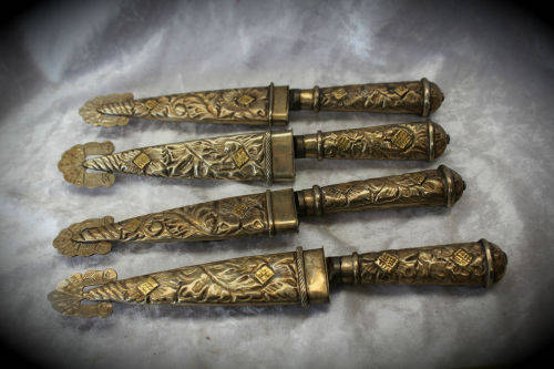 4 Vintage Tandil El Chaja Gaucho boot Daggers Made in Argentina