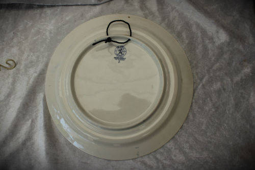 Antique ceramique maestricht Porcelain Plate - 250mm- Made in Holland