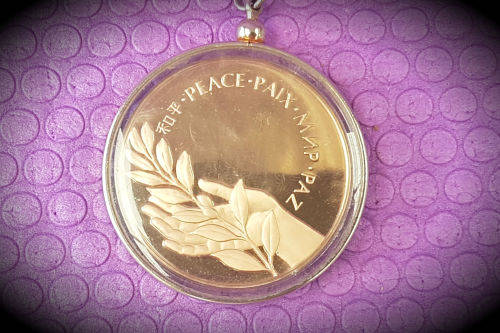 1976 United Nations Peace medal 45mm