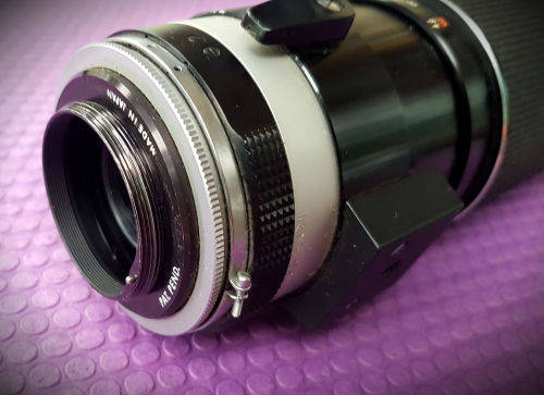 Auto Tamron f300mm 1:56 -62mm No. 210199m Lens- m42 screw in mount