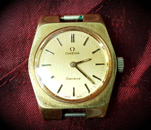 Vintage Ladies OMEGA Watch Geneve Running and keeping time -No Strap -No 5350028