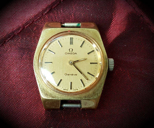 Vintage Ladies OMEGA Watch Geneve Running and keeping time -No Strap -No 5350028