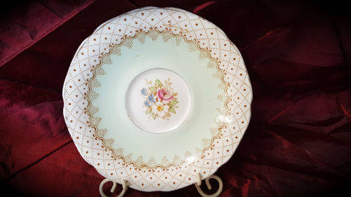 Small Vintage Paragon Plate 113mm Fine Bone China,by appointment - see Crack