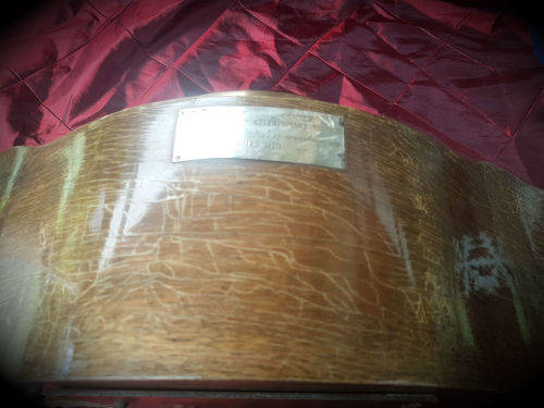 Original-Mauthe-Mantel-Clock Made in Germany reward for 20 years service in 1958 by copper mines