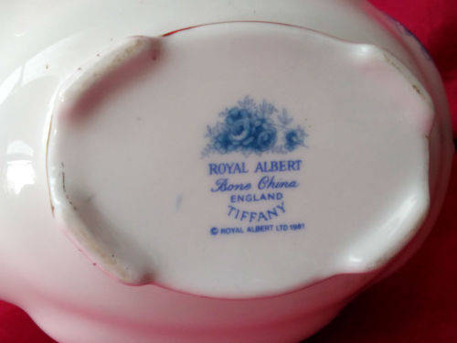 1981 Royal Albert Tiffany Creamer Bone China made in England