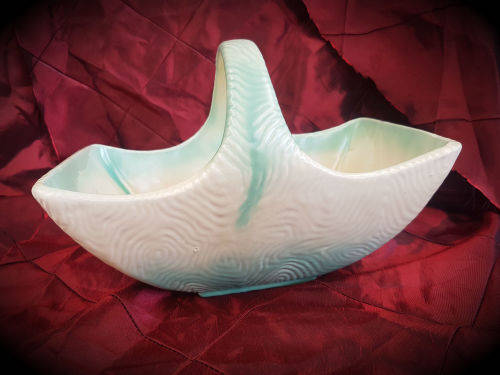 Vintage Stylac Porcelain Bowl 170x252x160mm- Handle has a crack - Repaired - England