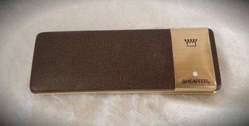 Vintage White Dot Sheaffer 444-Med Fountain Pen Made in the USA -In origana lcase -looks unused