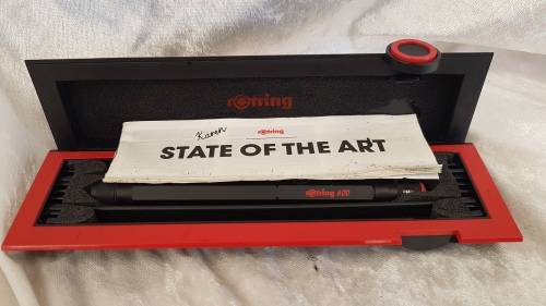 Vintage ROTRING 600 Fountain Pen in origanal box - no ink