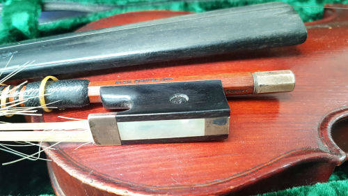 Vintage 1960/1970's German Richard Geipel Violin and Bow in Case needs Strings and TLC