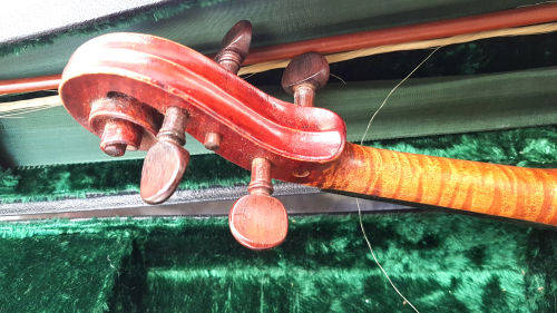 Vintage 1960/1970's German Richard Geipel Violin and Bow in Case needs Strings and TLC